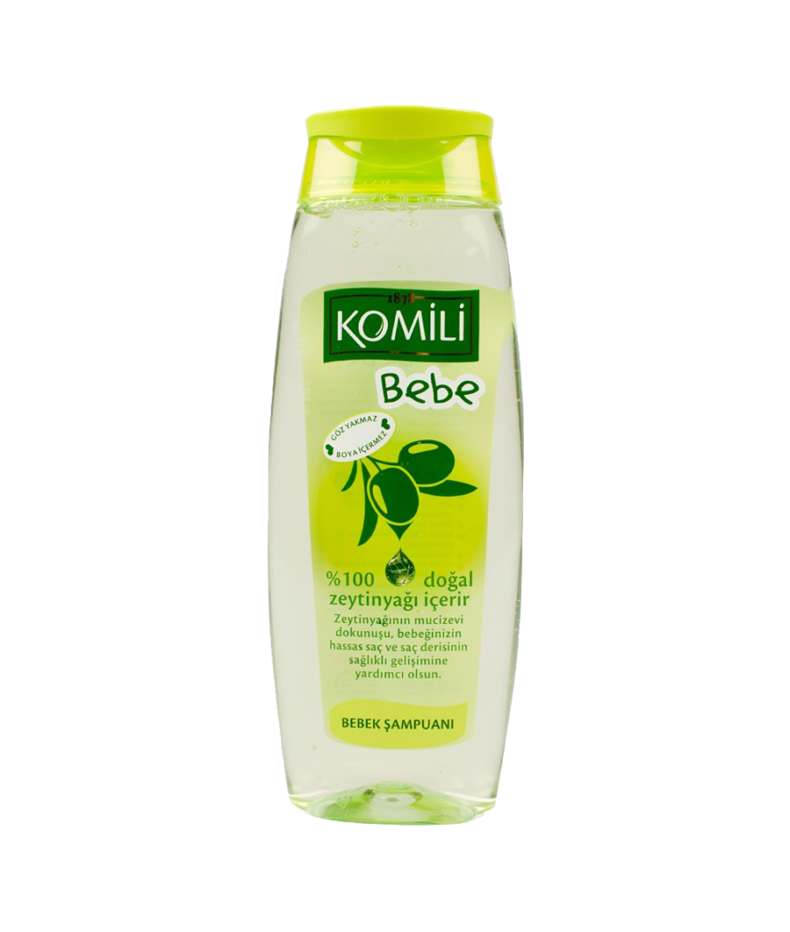 Komılı Bebe 200 ml zeytun yağı ilə uşaqlar üçün şampun