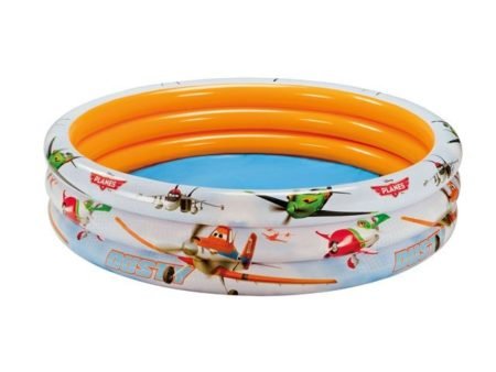 Детский бассейн Disney Planes с 3 кольцами, 1,68 х 40 см от Intex Inflatables