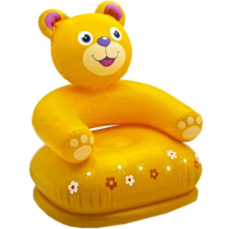Надувное детское кресло Intex Веселые животные 68556