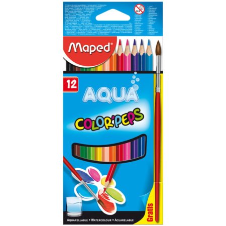 Maped 836011 Aqua Color Peps 12Pcs