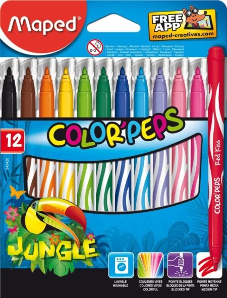 Maped 845420 Color Peps Jungle 12Pcs