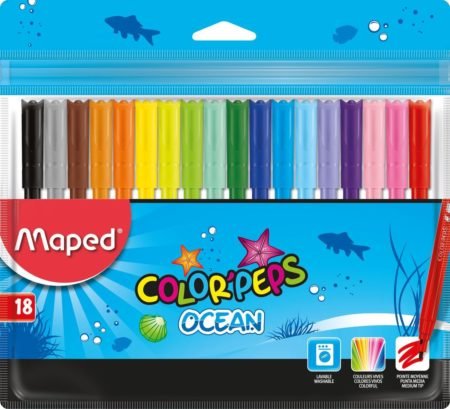 Maped 845721 Color Peps 18 Color