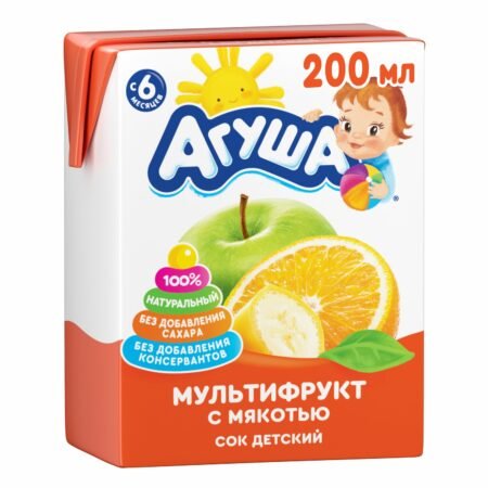 Agusha juice multifruit 200 ml
