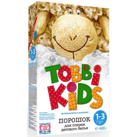 Tobbi Kids стиральный порошок 1-3 год