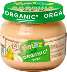 Heinz пюре органик груша 80 гр