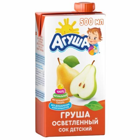 Agusha armud şirəsi 500 ml