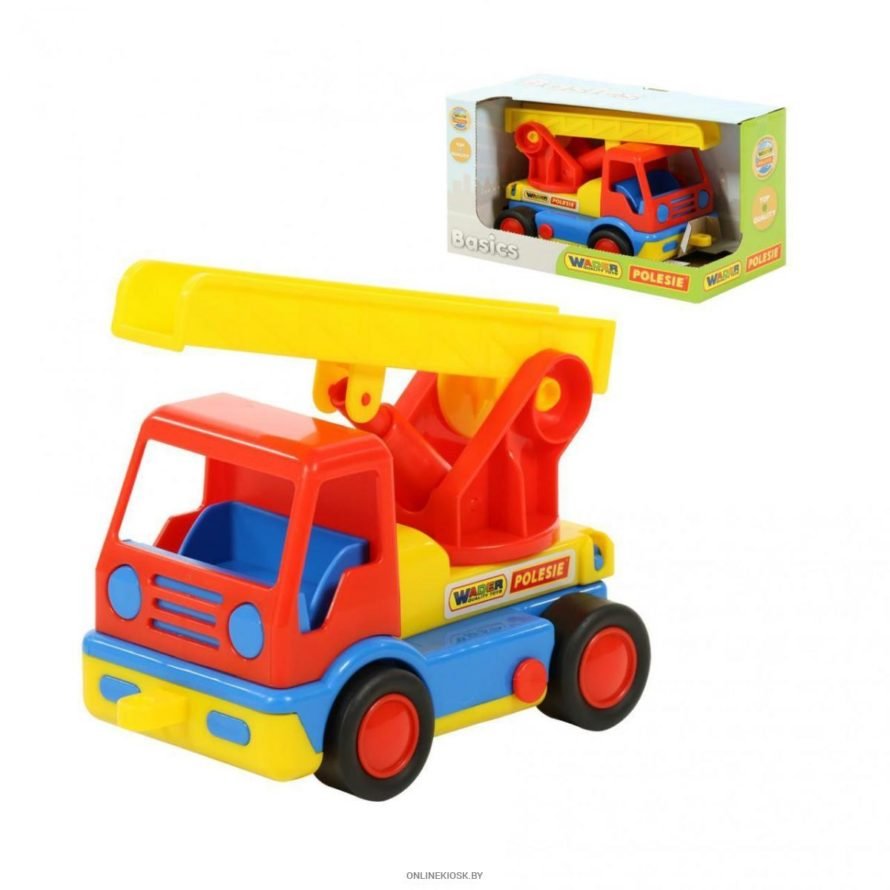 Polesie Fire truck Bazik, color in assortment, color red, yellow