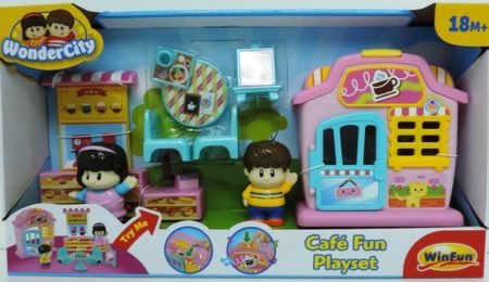 Win Fun Holiday Cafe Playset