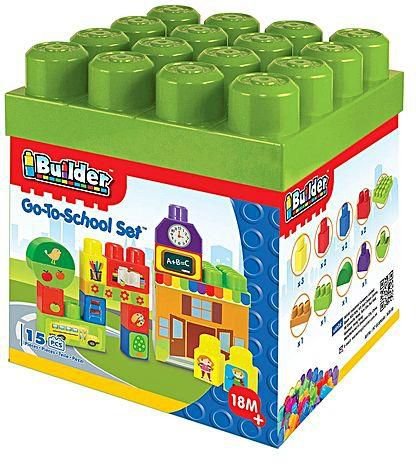 Win Fun I-Builder Go To School Set