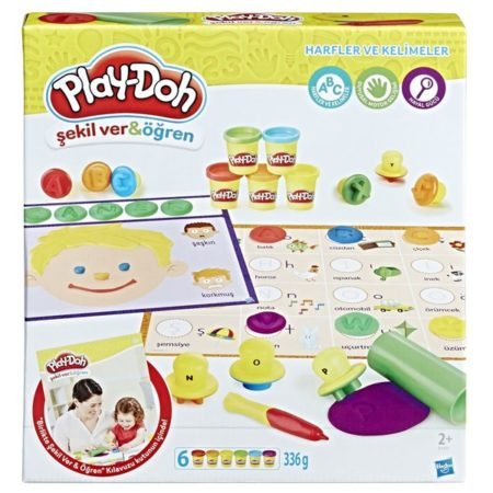 Play Doh Учим буквы и слова