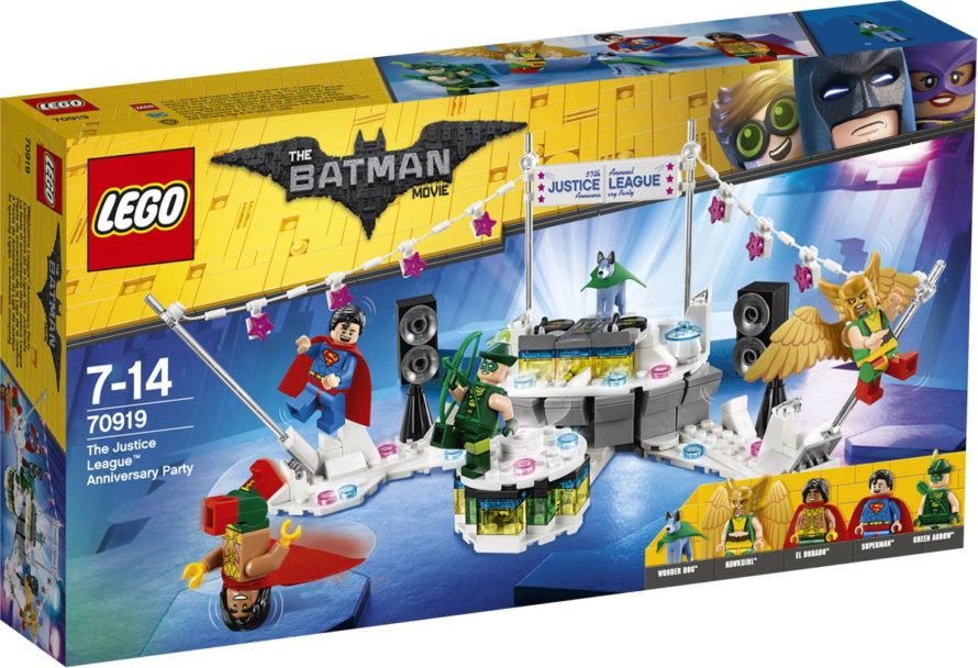 LEGO Batman Movie Constructor Justice League Party 70919