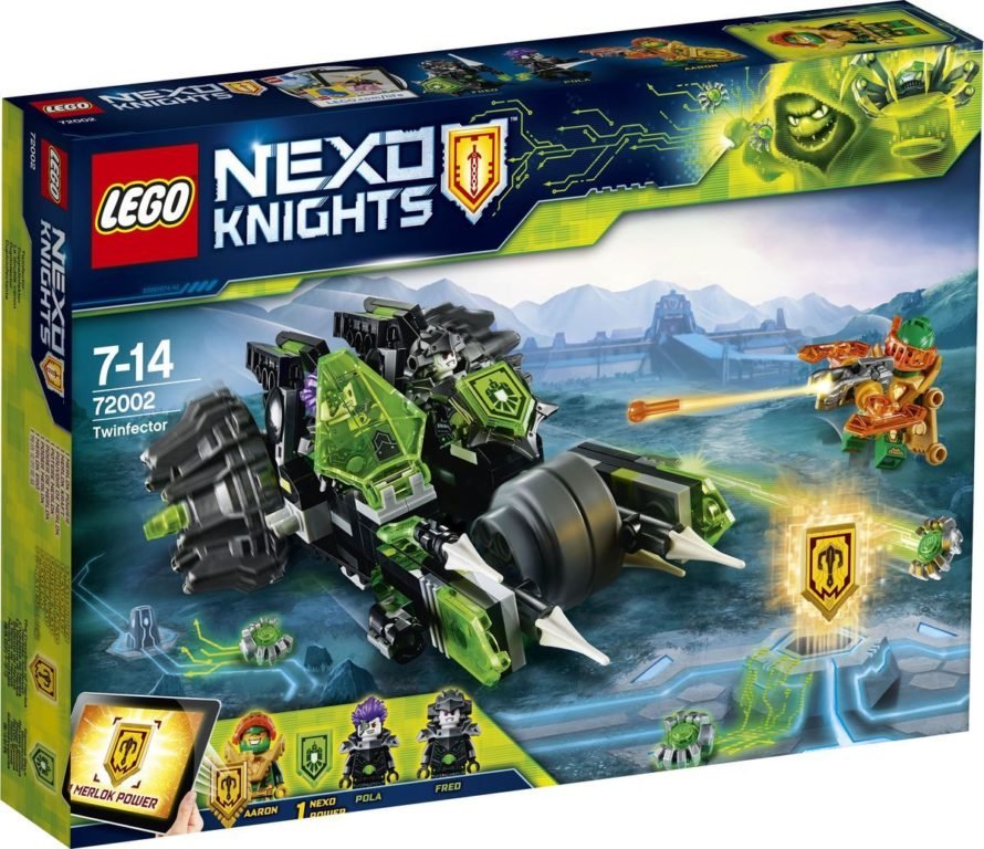 LEGO NEXO KNIGHTS 72002 Əkizlər Döyüş Vasitə İnşaatçısı