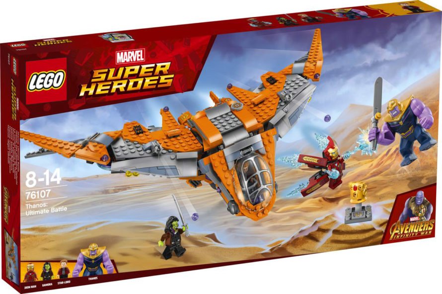 LEGO Super Heroes Marvel 76107 Thanos Son Döyüş Konstruktoru