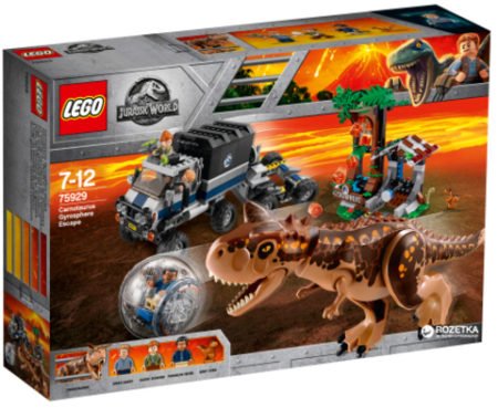 LEGO Jurassic World 75929 Carnotaurus inşaatçısından Girosferdən qaçın