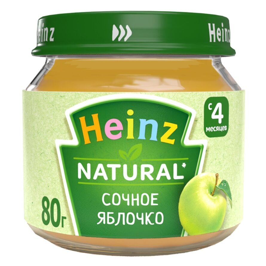 Heinz пюре сочное яблочко 80 гр