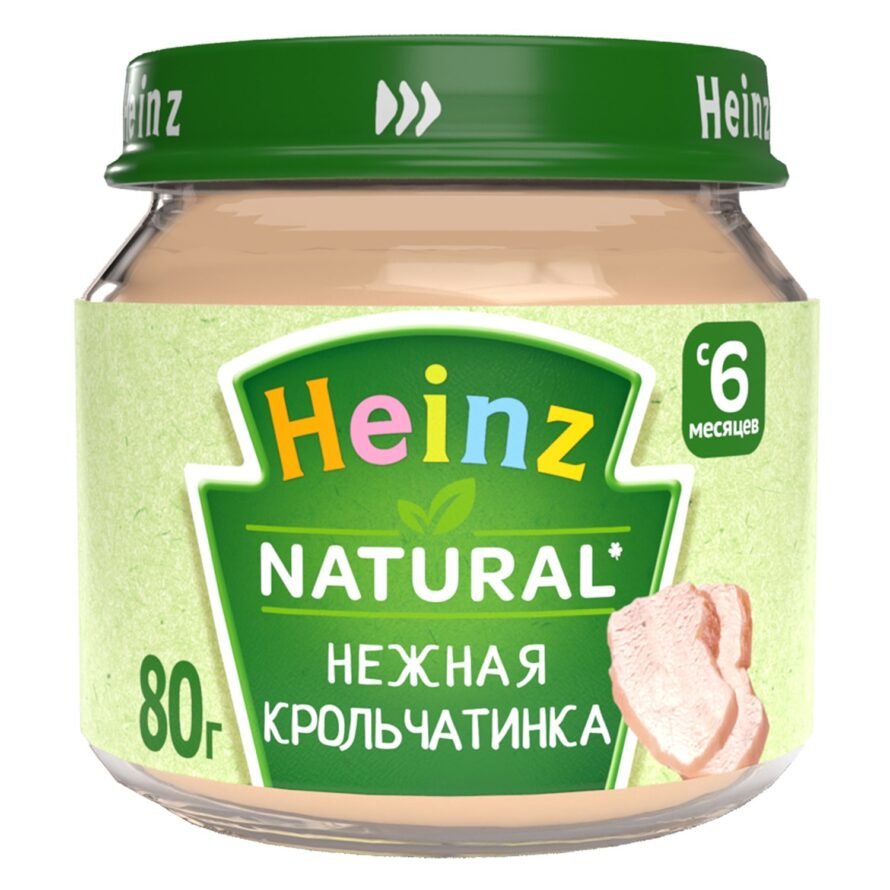 Heinz пюре нежная крольчатинка 80 гр