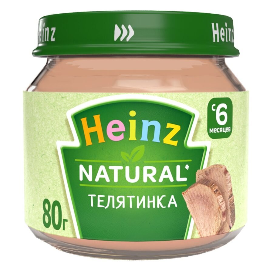 Heinz пюре телятинка 80 гр