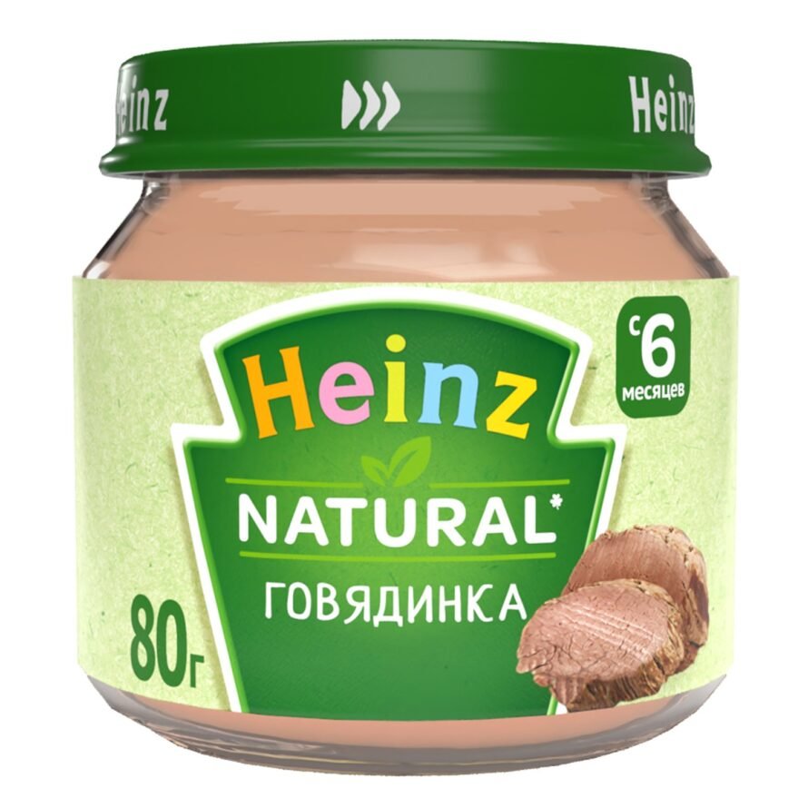 Heinz пюре говядинка 80 гр