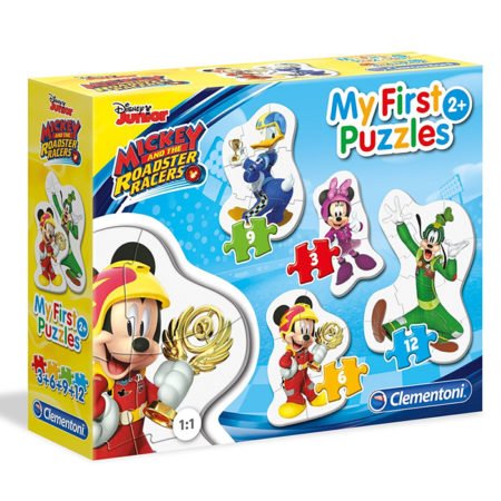 CLEMENTONİ my First Puzzle Mickey və rodster racers