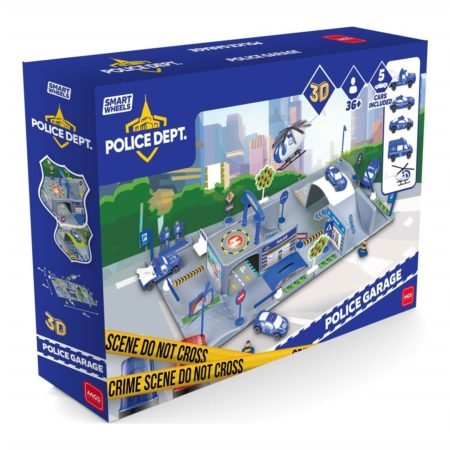 Smart təkərlər Polis Garage 2 Li 5743 Oğlan uşaq oyuncaqları