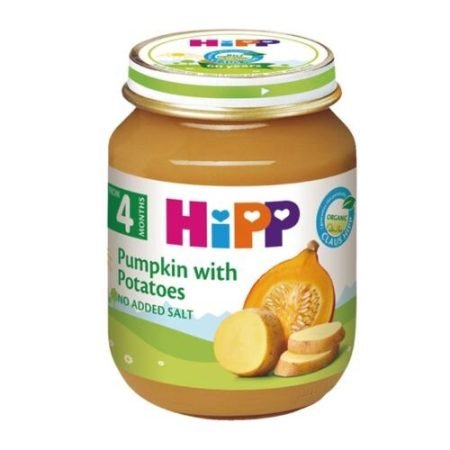 Hipp mashed pumpkin with potatoes 125 gr