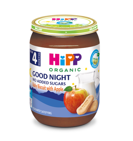 Hipp Good Night молочная яблоко печенье 190 гр