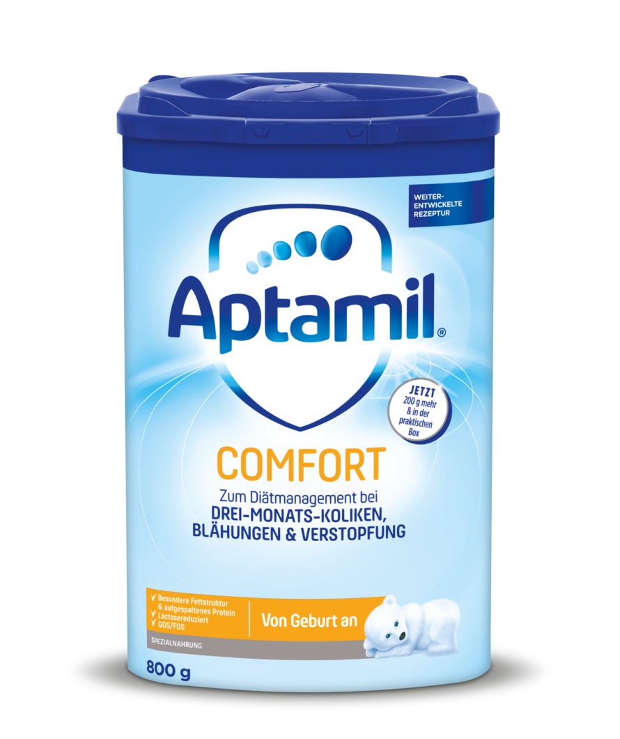 Сухая молочная смесь для новорожденных APTAMIL Pronutra COMFORT 800 г