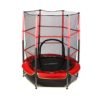 Children’s trampoline with a grid