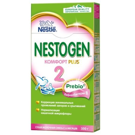 Baby milk formula «Komfort Plus» Nestogen (Nestle) 2 (from 6 months) 350 g