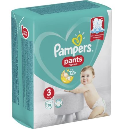 Подгузники-трусики Pampers Pants 3 (6-11 кг) 19 шт