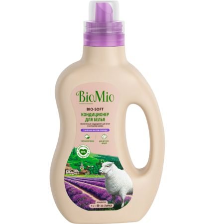 BioMio Lavender Laundry Conditioner, 1 L (BioMio, Wash)