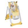 Chicco Стульчик для кормления Polly 2 Start, 4-х колесный желтый 105625