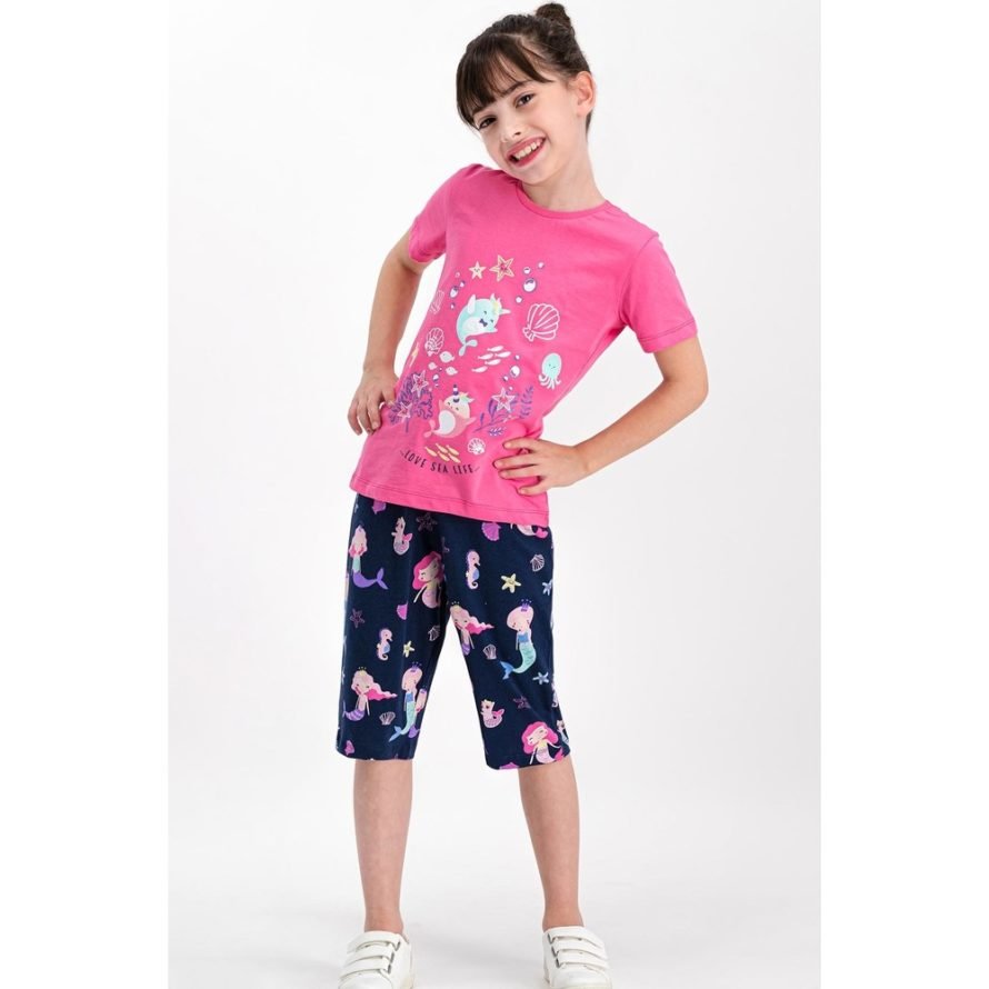 RolyPoly Sea Life qızlar üçün pijama RP1754