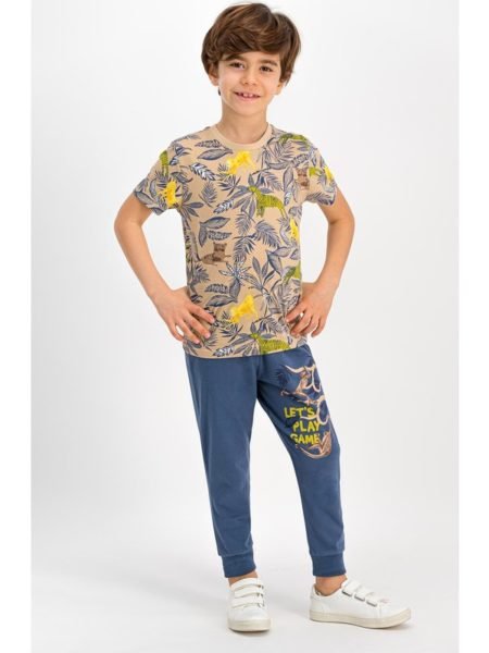 RolyPoly Jungle Monkey pajamas for boys RP1667