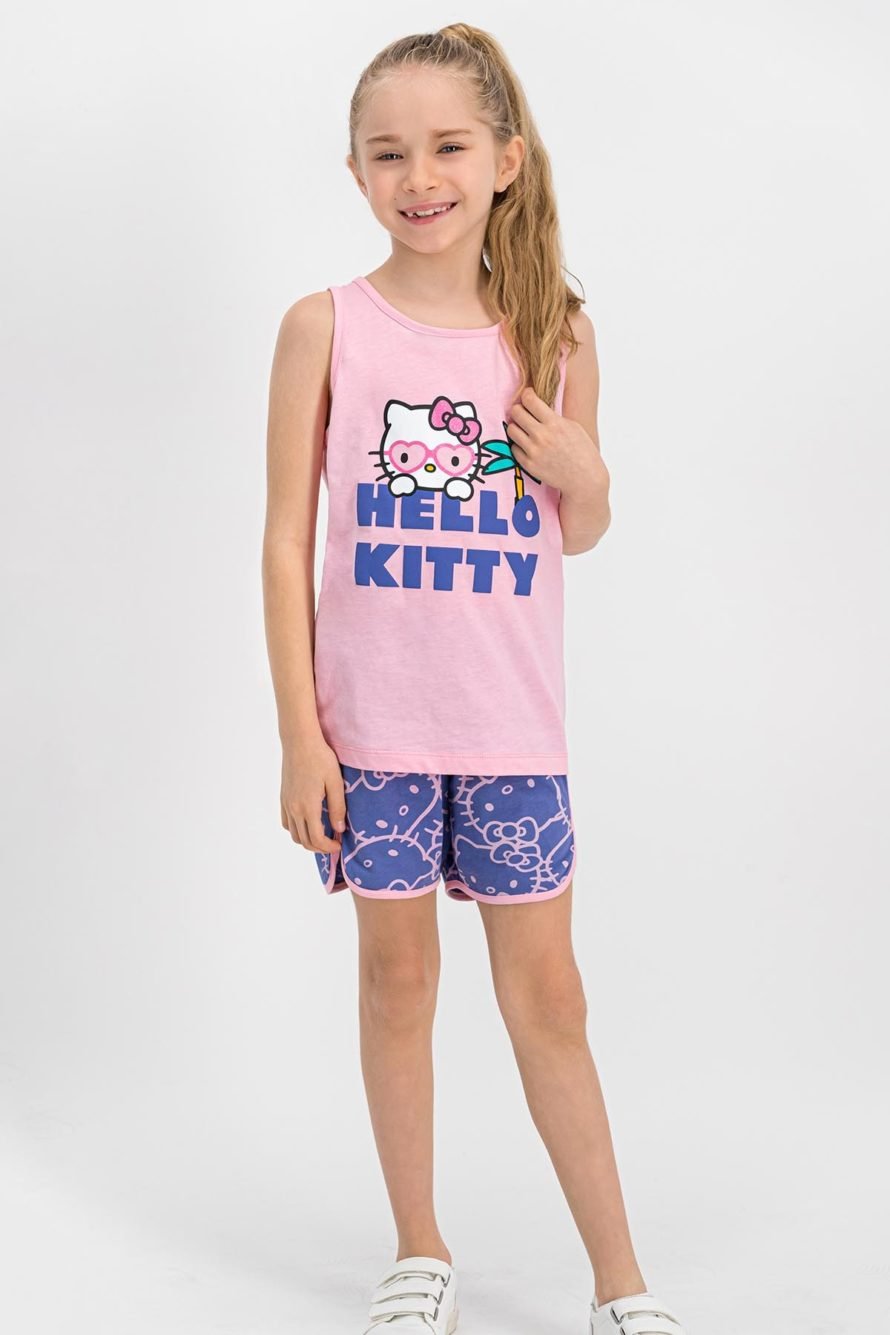 RolyPoly Hello Kitty qızlar üçün pijama L1110