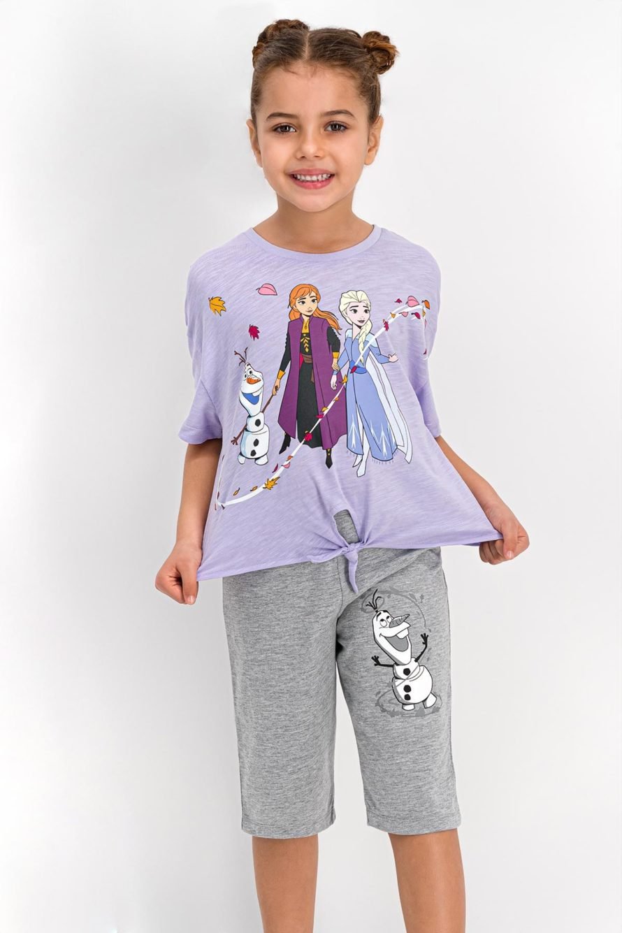 RolyPoly Frozen qızlar üçün pijama D4323