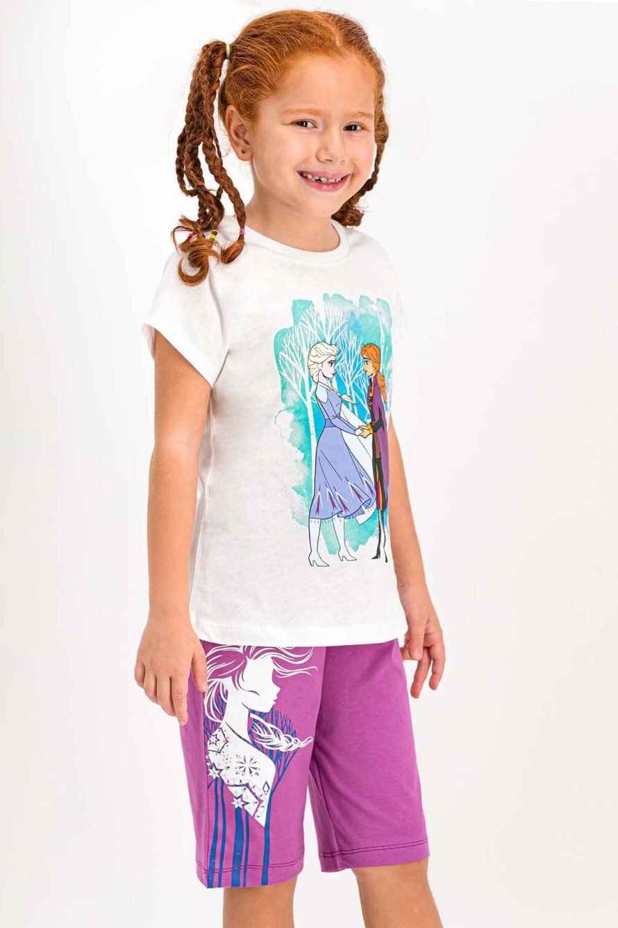 RolyPoly Frozen qızlar üçün pijama D4324