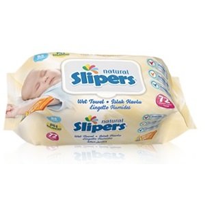 Влажные салфетки детские Slipers 72 шт.