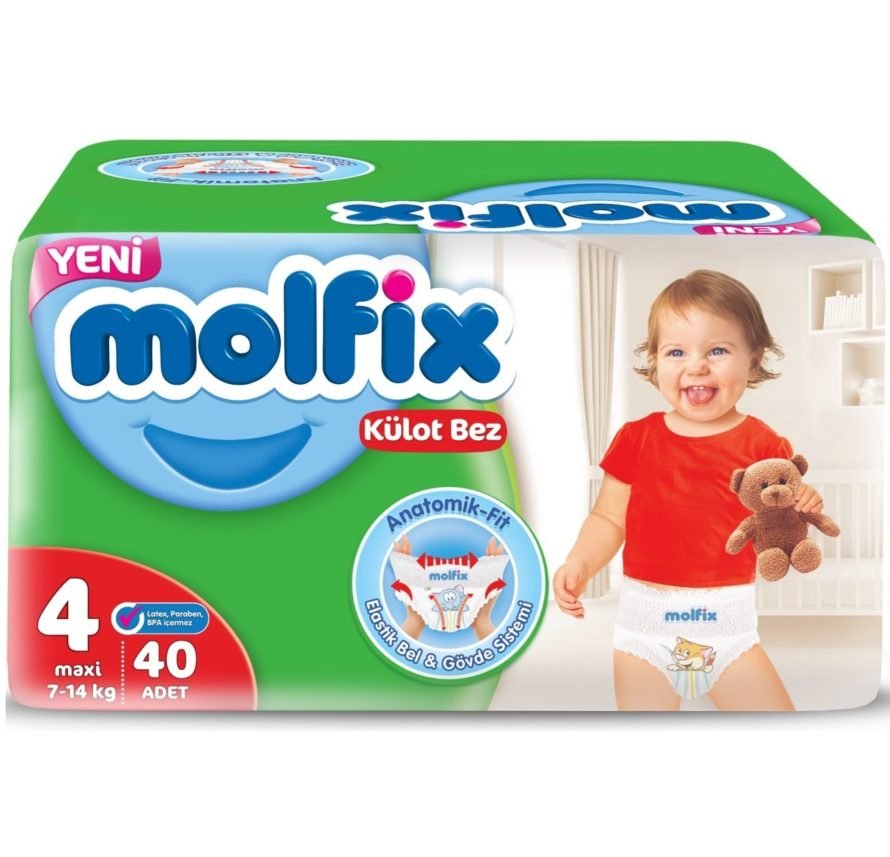 Baby pants Molfix 4 (7-14 kg) 40 pcs.