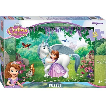 Step Puzzle “Princess Sofia”, 35 element (68×48 sm)