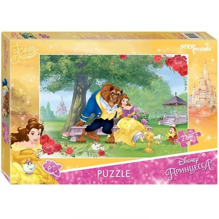 Step Puzzle «Красавица и Чудовище», 260 элементов (34.5×24 см)