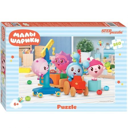 Step Puzzle “BabyRiki”, 260 element (34,5×24 sm)