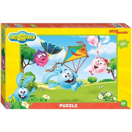 Step Puzzle “Smeşariki”, 360 element (50×34,5 sm)