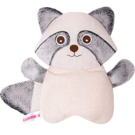 Warmer toy Myakishi “Doctor Myakish – Raccoon “(with cherry pits)