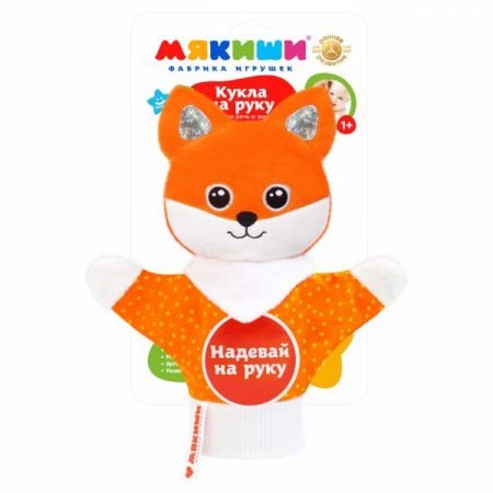 Soft toy for hand Myakishi “Fox”