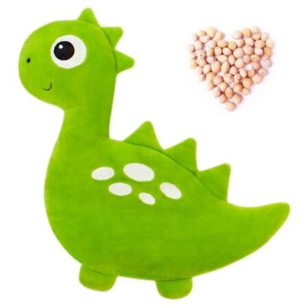 Игрушка-грелка Мякиши «Доктор Мякиш — Динозавр» (с вишневыми косточками), размер 200x290x50 мм