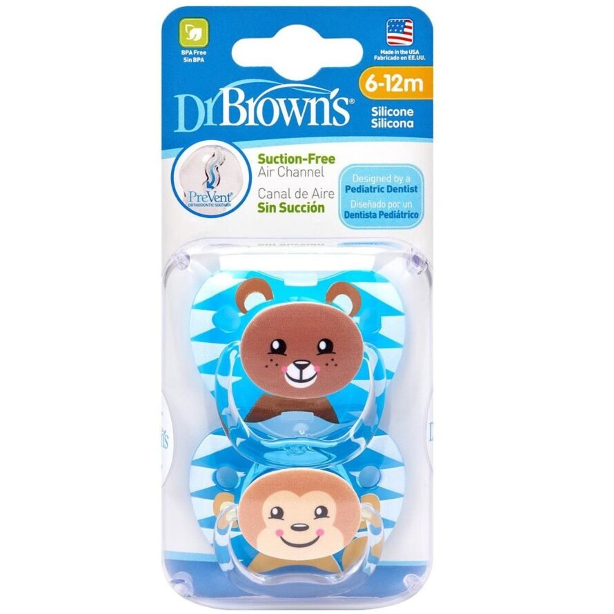 Dr.Brown’s Prevent Printed Shield Pacifier 6-12 Months