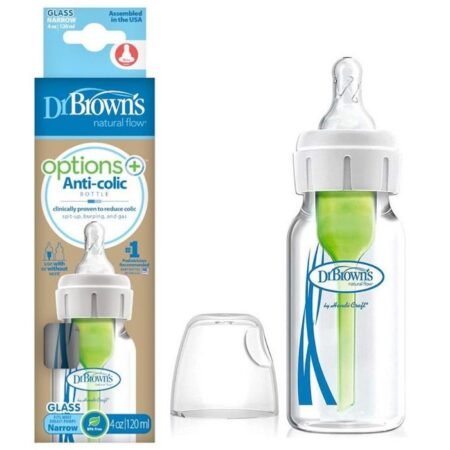 Dr Brown’s Options Plus qidalanma şüşəsi 0 ay+ 120ml