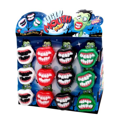 Gunz Scary dentures lollipops 15 g