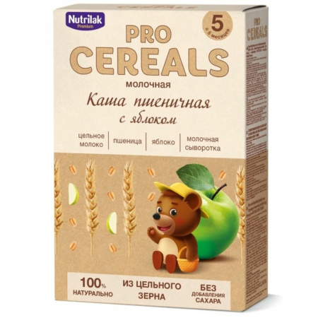 Nutrilak Premium Procereals buğda  alma ilə südlü sıyıq, 4 aydan 200 qr